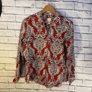 Chico’s paisley button down